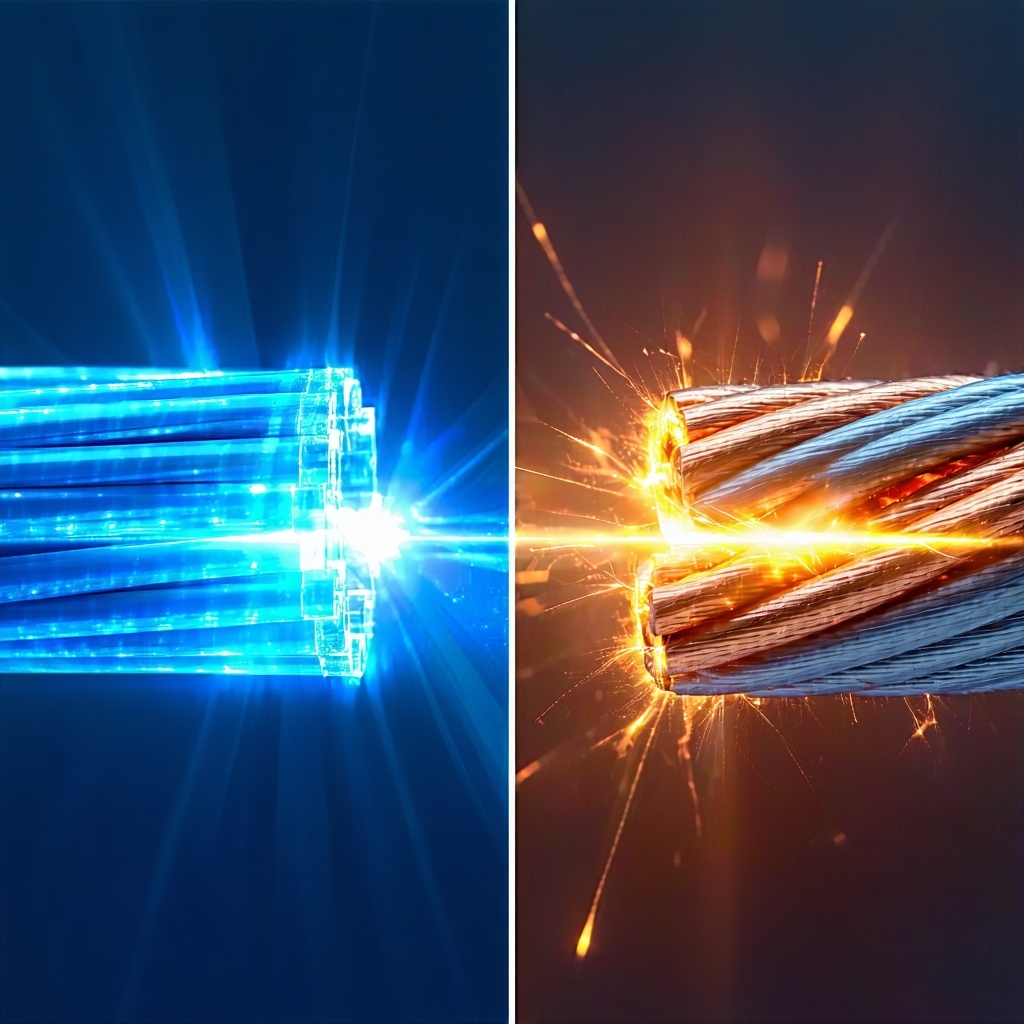 Fiber Optic Cable vs Copper Cable