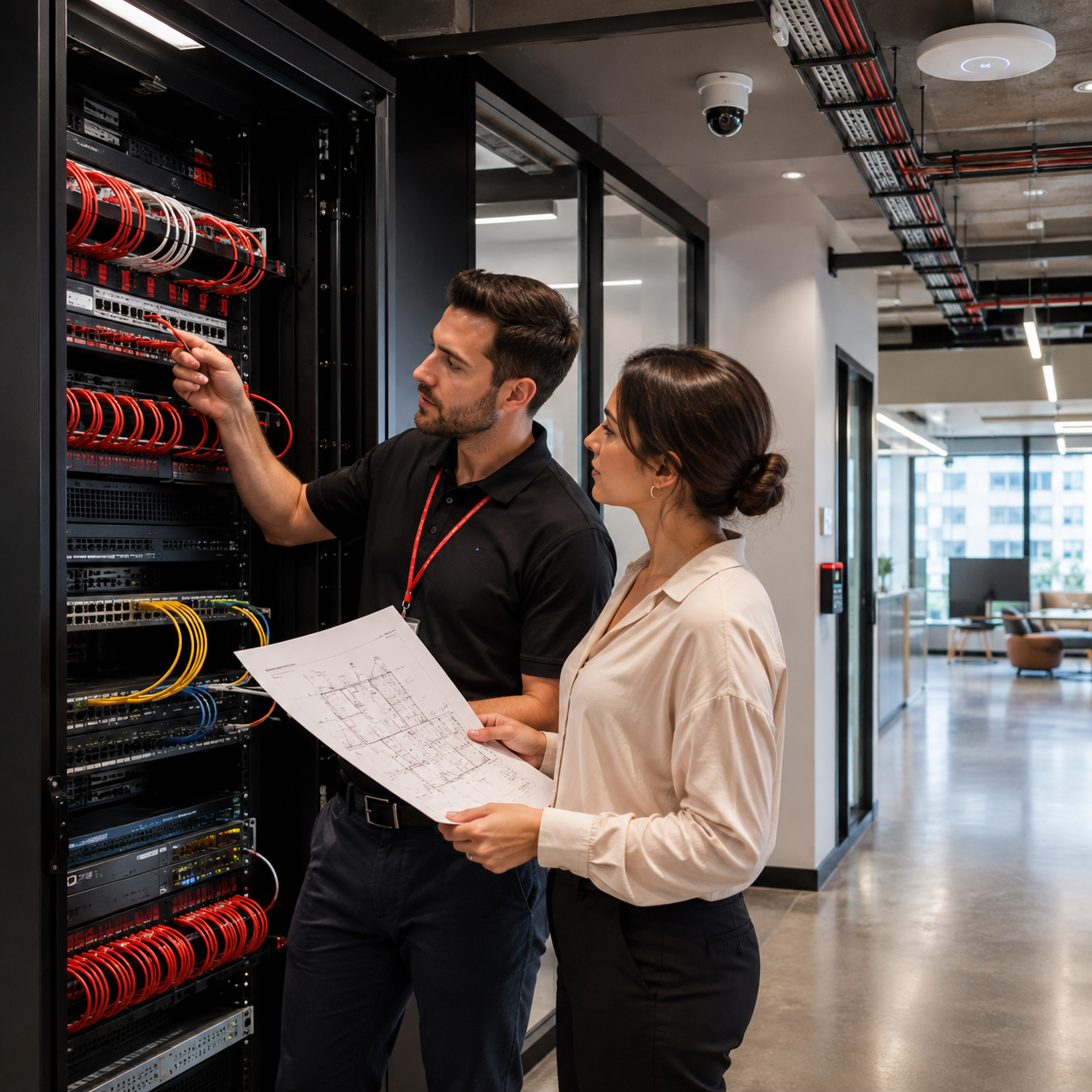 Network Cabling for Smart Buildings: Structured Cabling, PoE & Fiber Design Guide